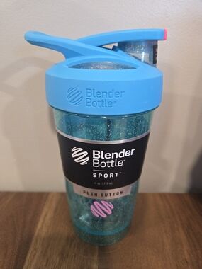 BlenderBottle Sport Shaker - Blue Orange, Purple- 24oz